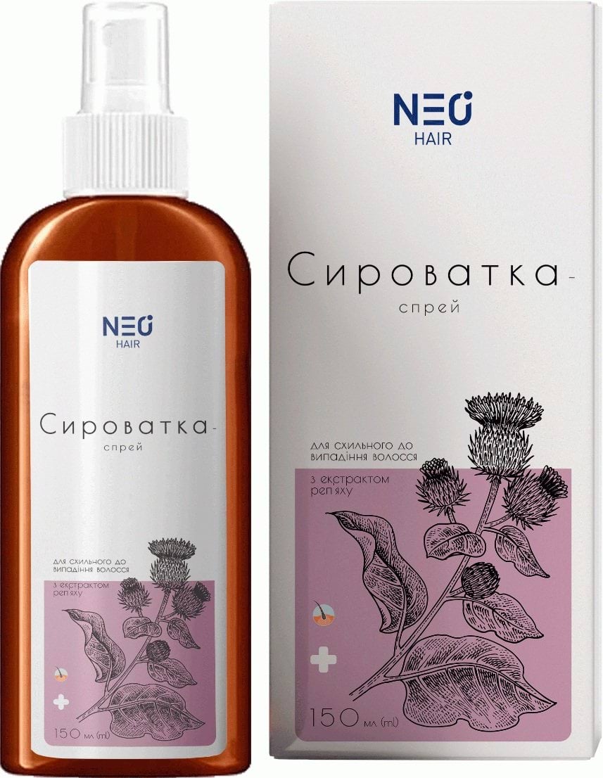 Сироватка-спрей NEO hair з екстрактом реп'яху для схильного до випадіння волосся 150 мл