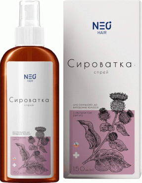 Сыворотка-спрей NEO hair с экстрактом репейника для склонных к выпадению волос 150 мл