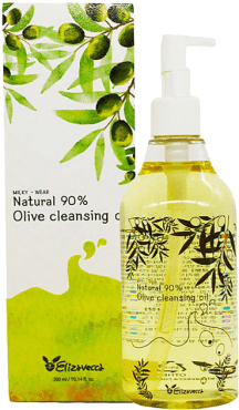 Гидрофильное масло для умывания Elizavecca Natural 90% Olive, 300мл