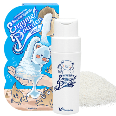 Энзимная пудра для умывания Elizavecca  гипоаллергенная Milky Piggy Hell-Pore, 80мл