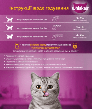 Whiskas корм для котов Tasty Mix ягненок, индейка, 85 грамм фото 1