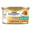 Gourmet Gold нежные биточки с индейкой и шпинатом, 85 г