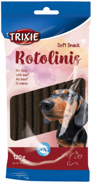 TRIXIE ласощі для собак Rotolinis з яловичиною, 120 грам