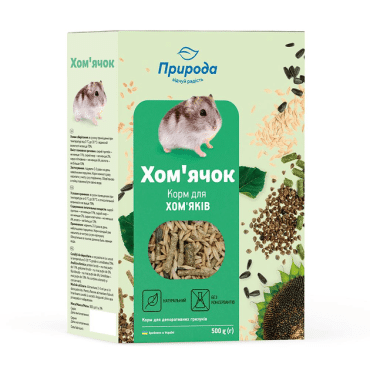 Природа корм для хом'яків, 500 грам