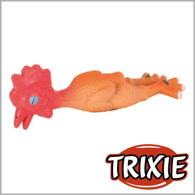 TRIXIE іграшка для собак Курча латекс, 15 сантиметрів