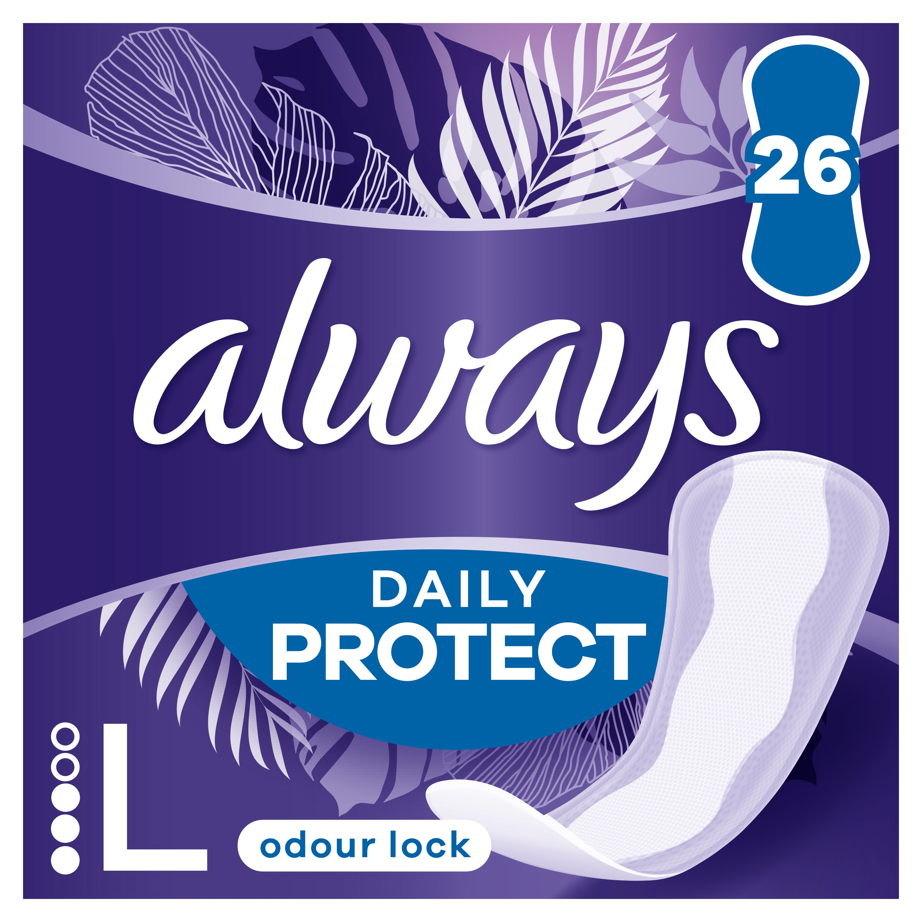 Щоденні прокладки Always Daily Protect Long Нейтралізація запаху 26 шт