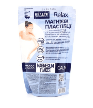 Соль для ванн Crystals Health на основе хлорида магния 