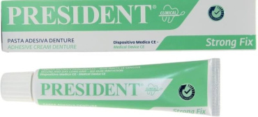 Крем для фиксации зубных протезов President Clinical Denture 40 г фото 2