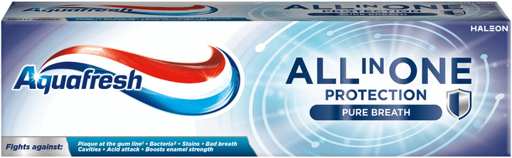 Зубна паста Aquafresh All In One Свіже дихання 75 мл.