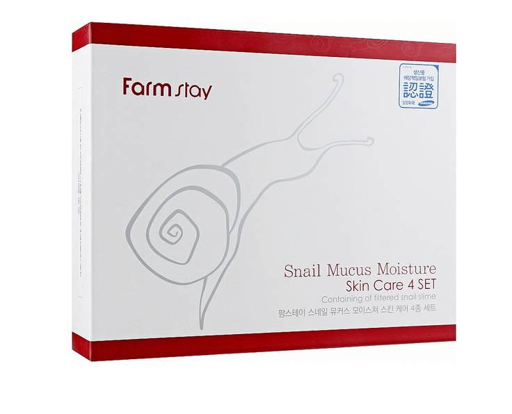Набір подарунковий догляд за шкірую обличчя FarmStay Snail Mucun