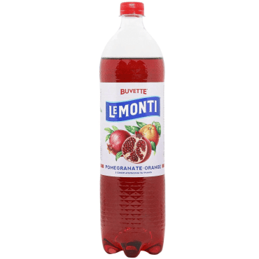 Напиток безалкогольный Buvette Le Monti слабогазированный с соком апельсина и граната, 1,2 л