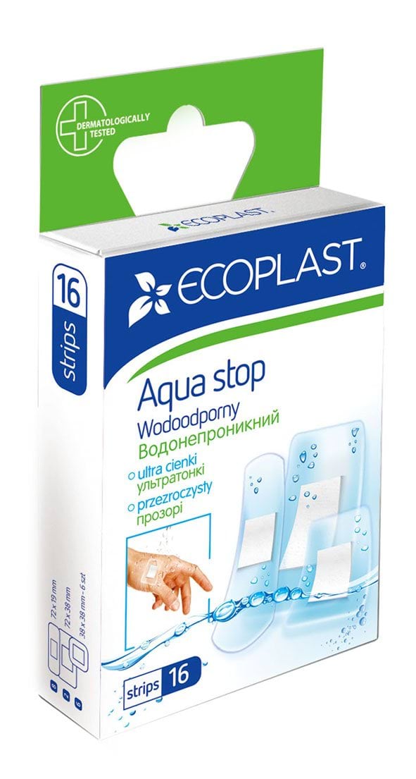 Ecoplast набір пластирів Аква стоп, 16шт