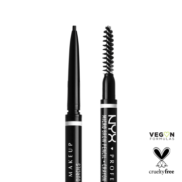 Олівець для брів NYX Professional Makeup механічний з щіточкою Micro Brow Pencil 01, 0.09 г фото 2
