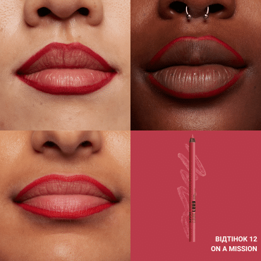 Олівець для губ NYX Professional Makeup Line Loud 12, 1.2 г фото 1