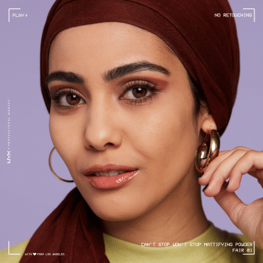 Пудра для обличчя NYX Professional Makeup Can't Stop Won't Stop 01, 6 г фото 3
