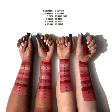 Рідка помада для губ NYX Professional Makeup Soft Matte 01, 8 мл фото 3