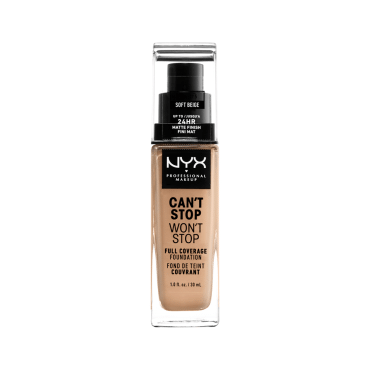 Тональна основа NYX Professional Makeup Can't Stop Won't Stop № 7.5, 30 мл