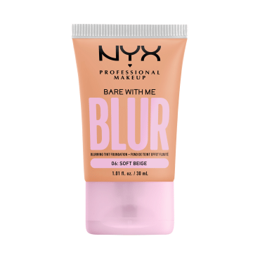Тональна основа-тінт NYX Professional Makeup Bare With Me Blur № 06, 30 мл