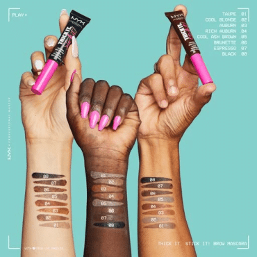 Туш для брів NYX Professional Makeup Thick It Stick It 01, 7 мл фото 6