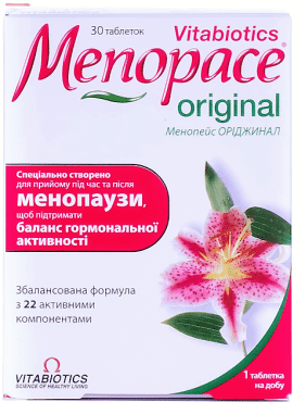 Менопейс Ориджинал 30 таблеток
