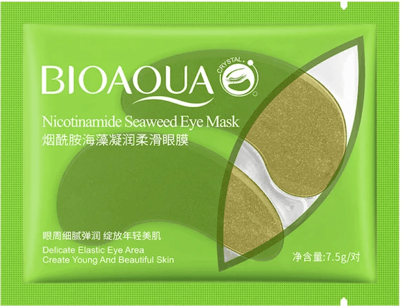 Патчи под глаза гидрогелевые BIOAQUA с экстрактом водорослей 7.5 г