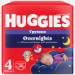 Huggies трусики Overnights Pants 4р, 26шт фото 1