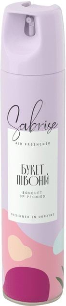 Освіжувач повітря Sabrise Букет півоній 300 мл