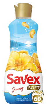 Savex soft кондиціонер для білизни Sunny, 1,5л фото 1
