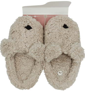 Тапочки Twins домашние женские получешки Animals bear размер 36/37