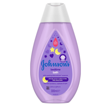 JOHNSON'S® пінка дитяча для купання Перед сном, 300мл