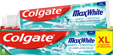 Colgate зубная паста Max White White Crystals, 125мл