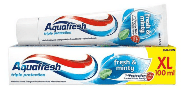 Aquafresh зубная паста освежающая-мятная, 100 мл