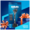 Станок для бритья мужской (Бритва) Gillette Fusion ProGlide 5лезвий + 4 картриджа с подставкой,1шт фото 3