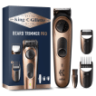 Электрический триммер для бороды Gillette King C Beard Trimmer PRO,1 шт фото 1