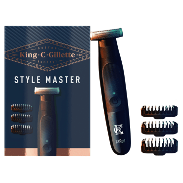 Електричний тример для бороди Gillette King C Style Master, 1 шт