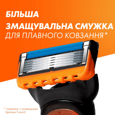 Подарочный набор Gillette Fusion 5 бритвенный станок с 1 сменным картриджем + Гель для бритья Gillette Fusion5 для чувствительной кожи 200 мл фото 5