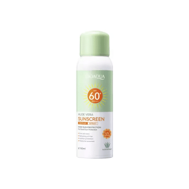 BIOAOUA солнцезащитный спрей для лица и тела с Алоэ Вера SPF60+, 150мл