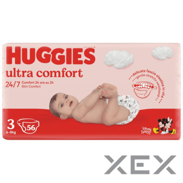 Huggies підгузки Little Movers 3р, 56шт