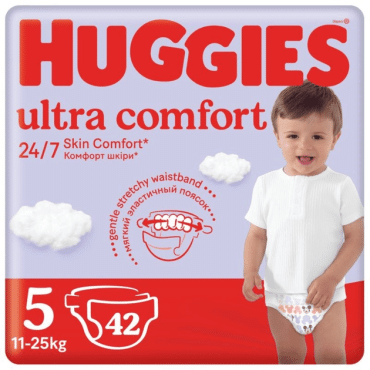 Huggies підгузки Little Movers 5р, 42шт