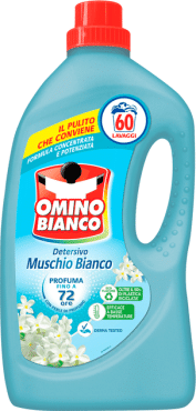 Omino Bianco гель для стирки универсальный Белый Мускус, 2,4л