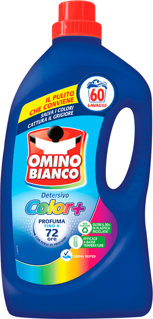 Гель Omino Bianco Color + для прання кольорових речей 60 прань 2.4 л (8003650023377)