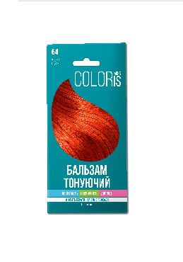 Miss Coloris Бальзам тонуючий для волосся Мідний тіціан №54, 30мл