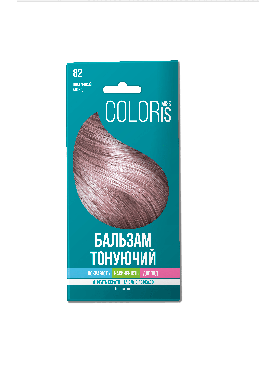 Miss Coloris Бальзам тонирующий для волос Платиновый блонд №82, 30мл
