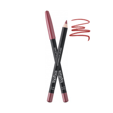 Карандаш для губ водостойкий TopFace Waterproof Lipliner 111, 1,14 г