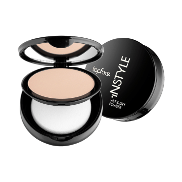 Пудра для обличчя TopFace Instyle Wet & Dry Powder компактна 005, 10 г