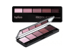 Тіні для повік матові 5-колірні TopFace Pro Palette Eyeshadow 017, 9 г