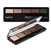 Тіні для повік матово-перлові 5-колірні TopFace Pro Palette Eyeshadow 008, 9 г