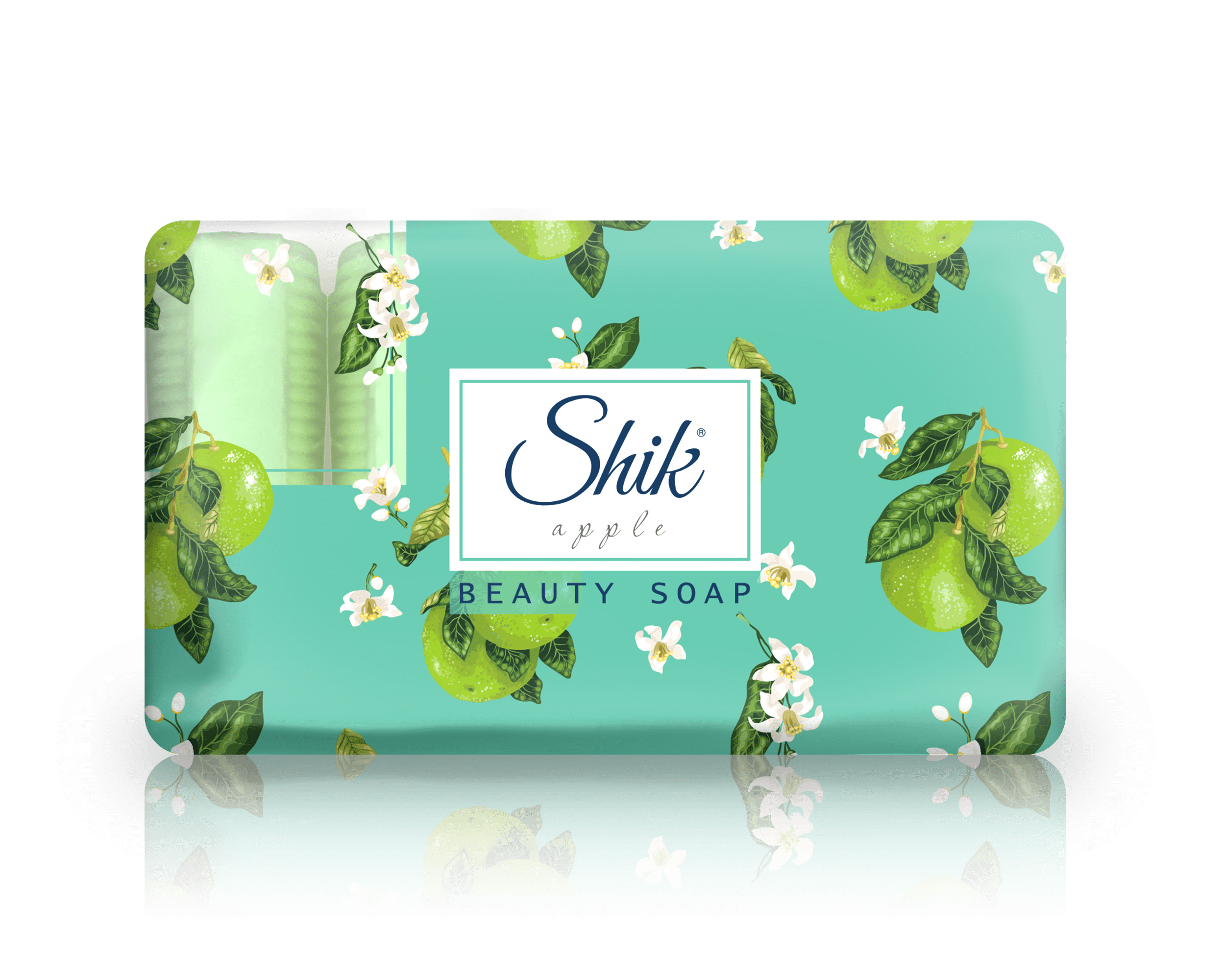 ШИК мыло+крем Яблоко" 5х70г. (Экопак)