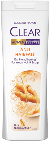 Шампунь против перхоти CLEAR Anti hairfall Women защита от выпадения 360 мл