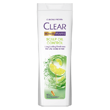 Шампунь против перхоти CLEAR Scalp oil control Баланс жирности кожи головы, 360 мл